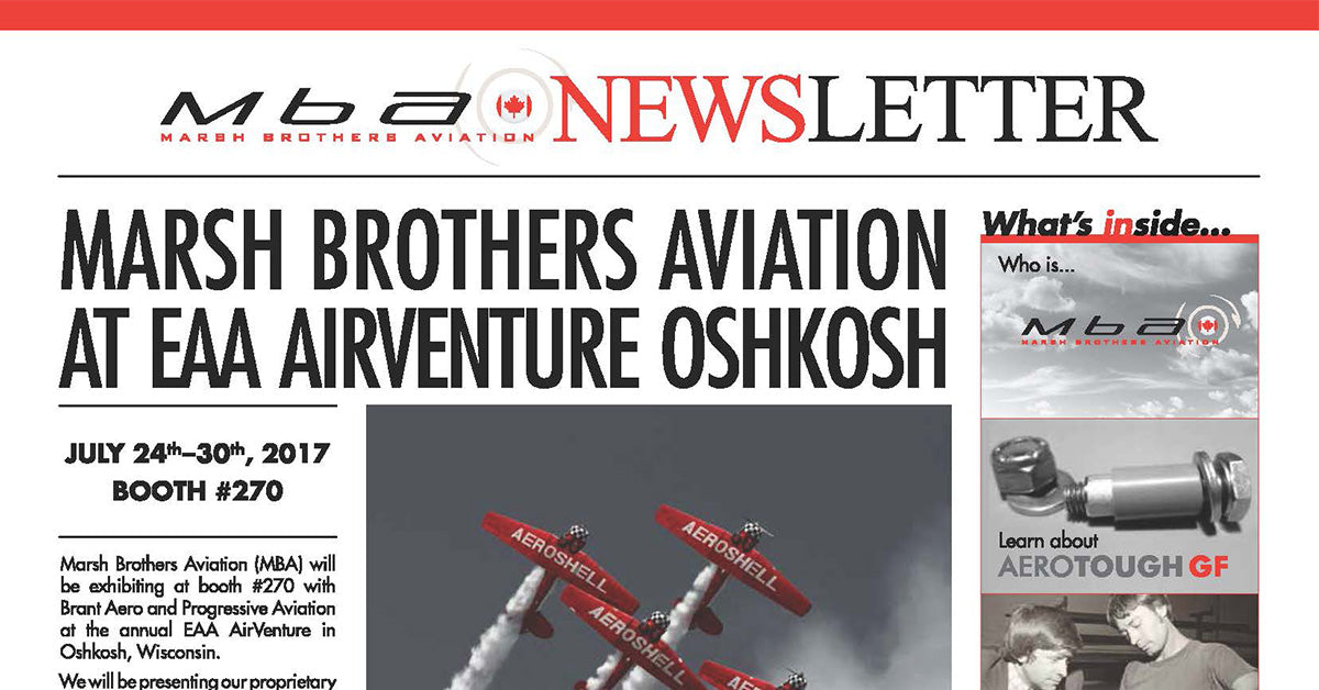 Marsh Brothers Aviation Newsletter June 2017